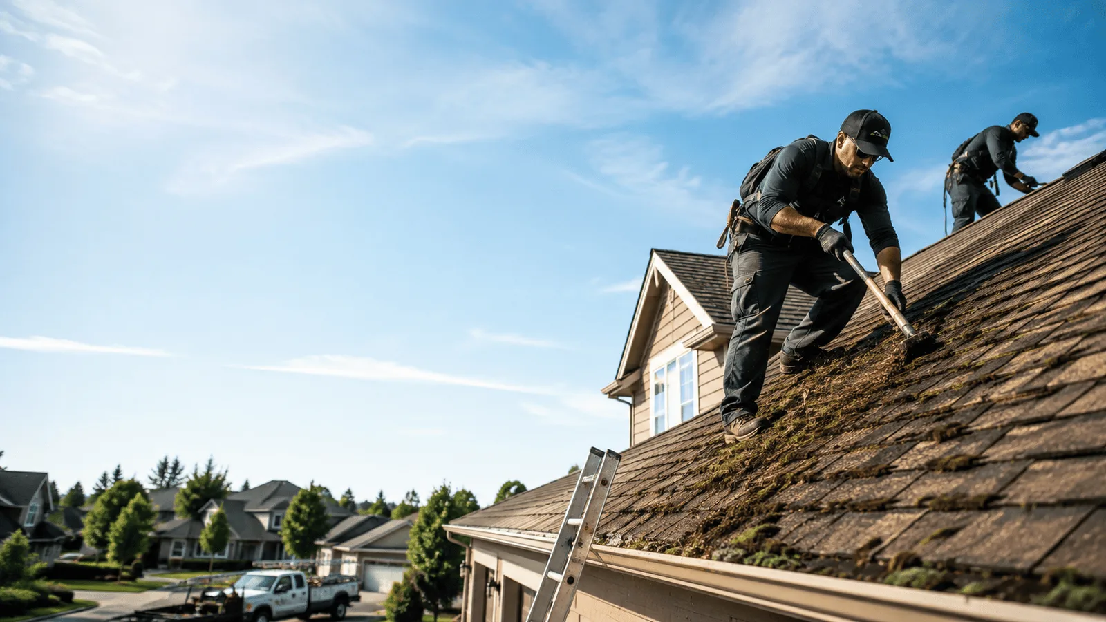 Roof Moss Removal in Ferryville, WI near me